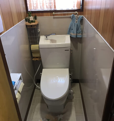 寒川町 S様邸 トイレリフォーム(補助金活用)(写真2)